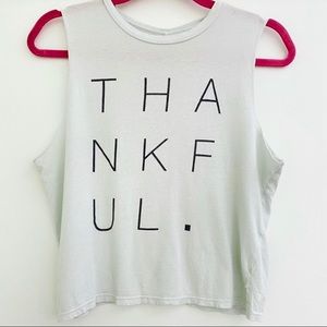 Good Hyouman Thankful Crop Tank